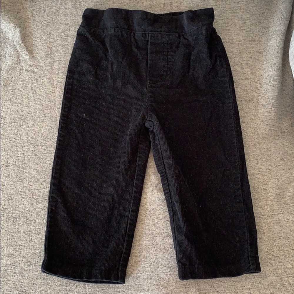 Matt’s Scooter Black Corduroy Pants - 12 months